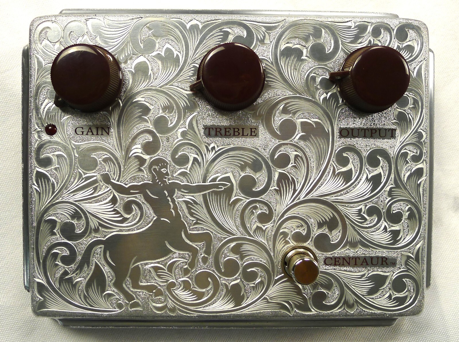 Professional Overdrive Boost Effects Pedal Completed.Hand Carved Professional Overdrive Boost Effects Pedal Completed.Hand Carved