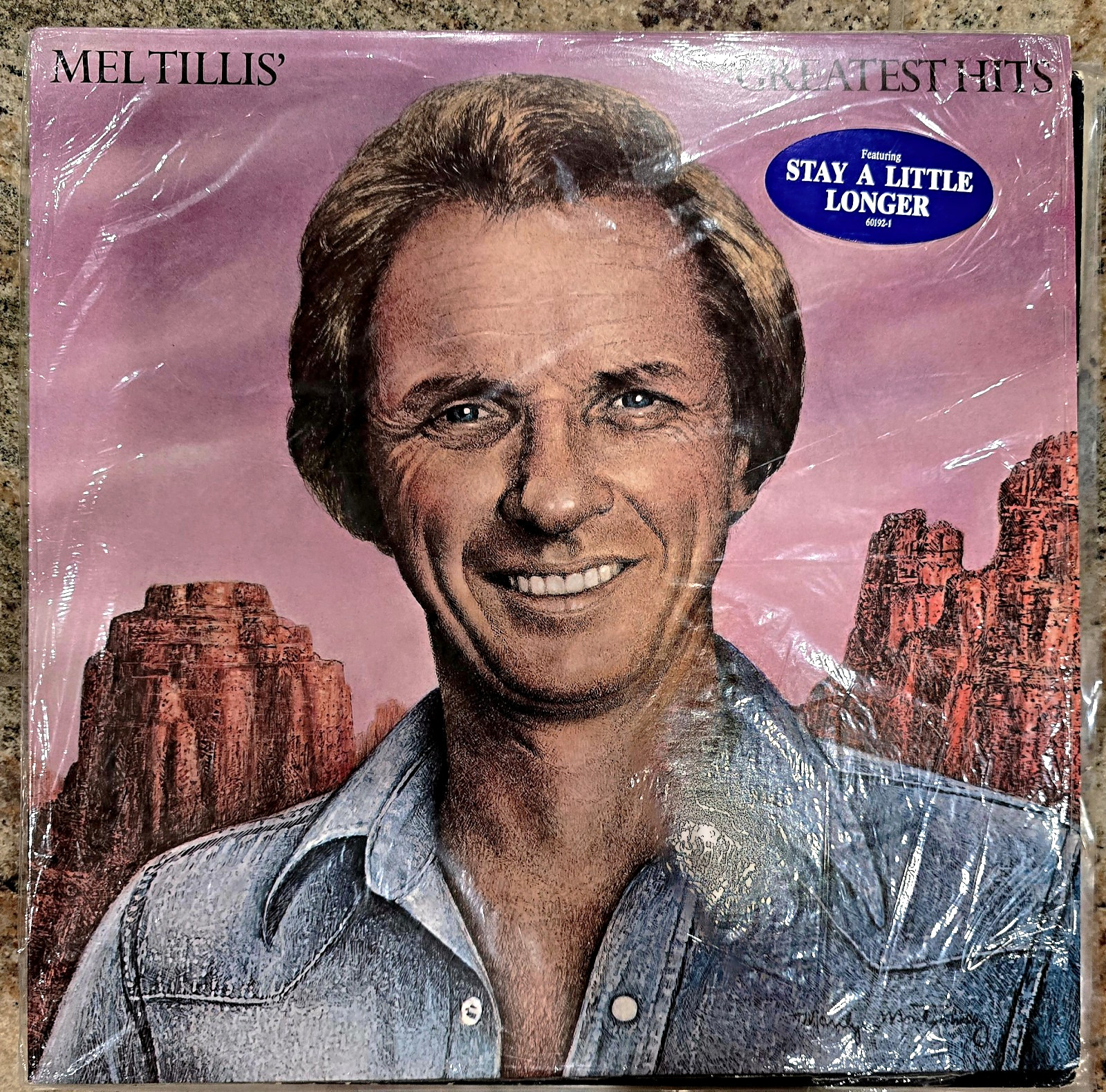 Mel Tillis Mel Tillis' Greatest Hits Elektra 60192 1982 Vinyl LP 12