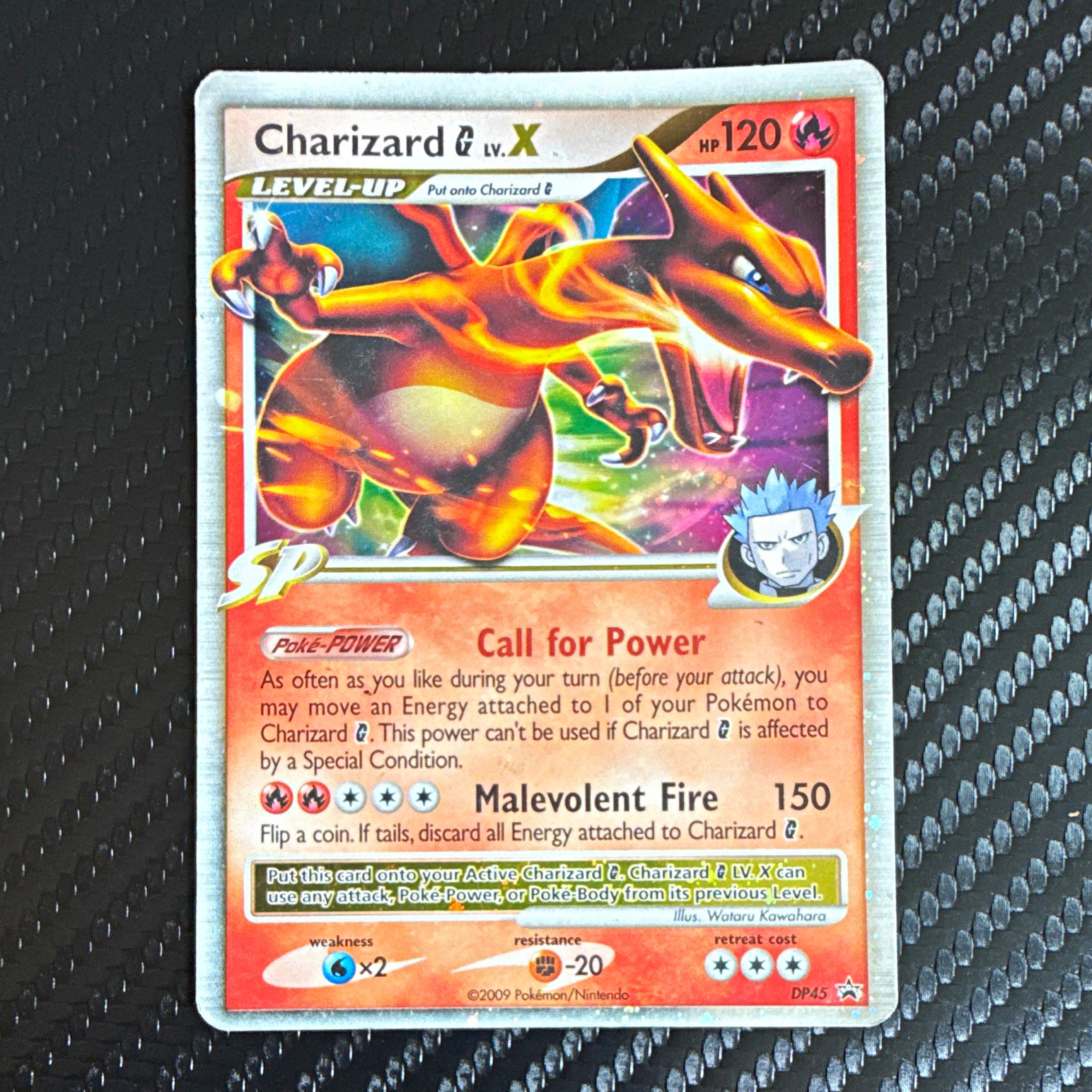 Charizard G Lv.X DP45 Diamond and Pearl Promo Stamped Holo 2009 LP Charizard G Lv.X DP45 Diamond and Pearl Promo Stamped Holo 2009 LP