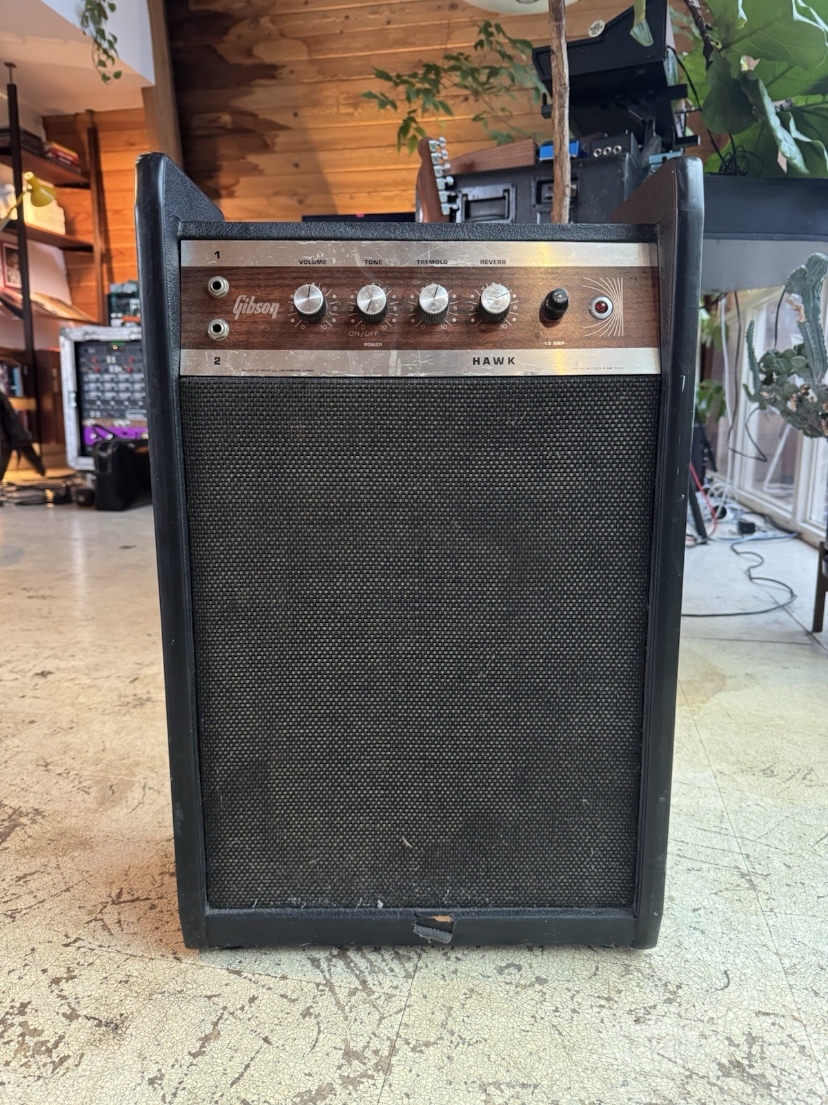 Vintage 1967 Gibson HAWK Tube Guitar Combo Amp