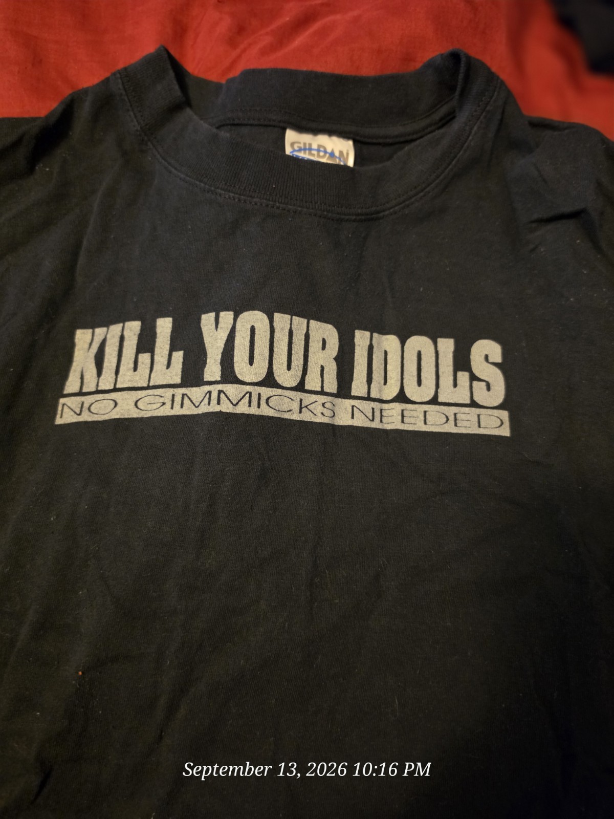 Vintage Kill Your Idols No Gimmicks Needed NYHC Hardcore Punk Original Owner XL Vintage Kill Your Idols No Gimmicks Needed NYHC Hardcore Punk Original Owner XL