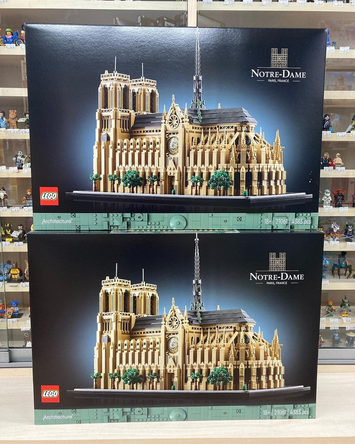 SALE-LEGO Architecture Notre-Dame de Paris 21061 Replica Building Set for Adults