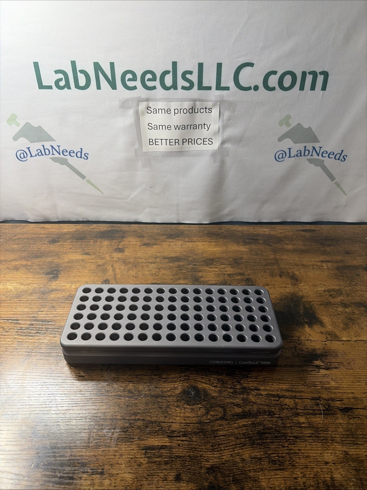 Corning® CoolRack M90 Holds 90 x 1.5 or 2 mL Microcentrifuge Tubes (Biocision) Corning® CoolRack M90 Holds 90 x 1.5 or 2 mL Microcentrifuge Tubes (Biocision)