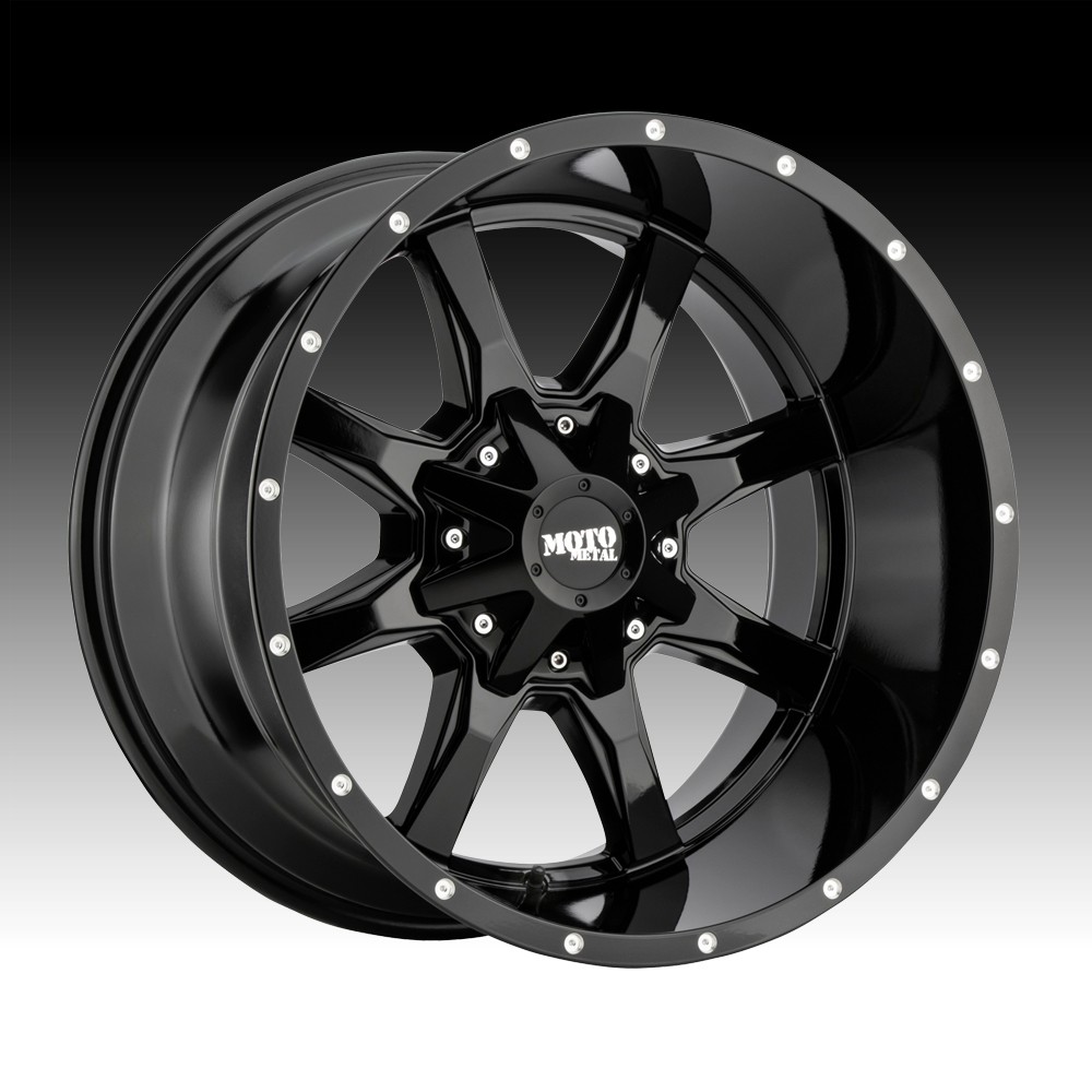 Moto Metal MO970 Gloss Black 20x10 6x135 / 6x5.5 -24mm (MO970210673A24N)