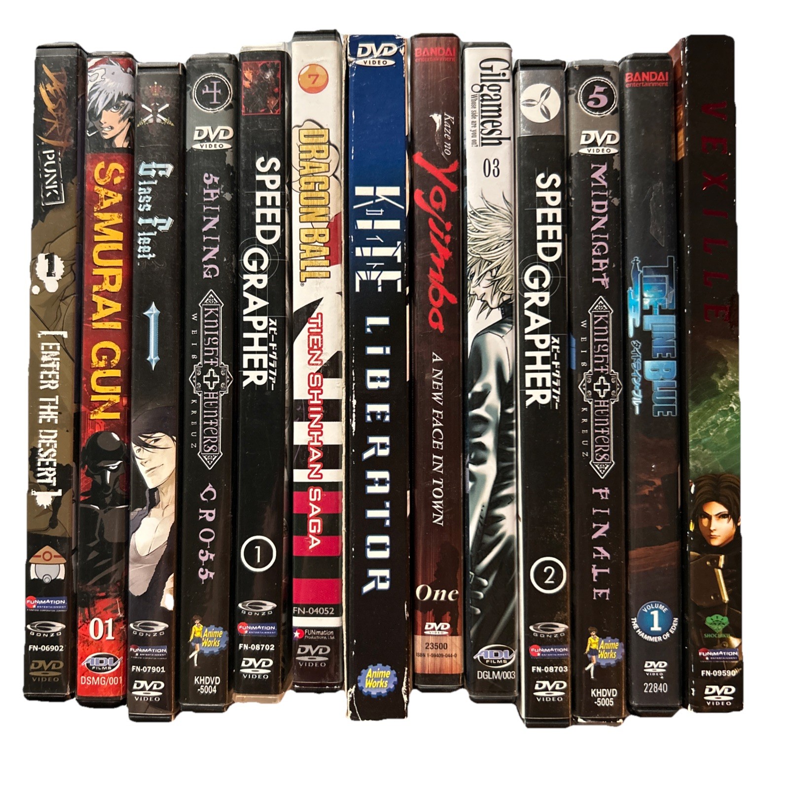 Random Anime DVD Lot 13 In Total In Good Condition Random Anime DVD Lot 13 In Total In Good Condition