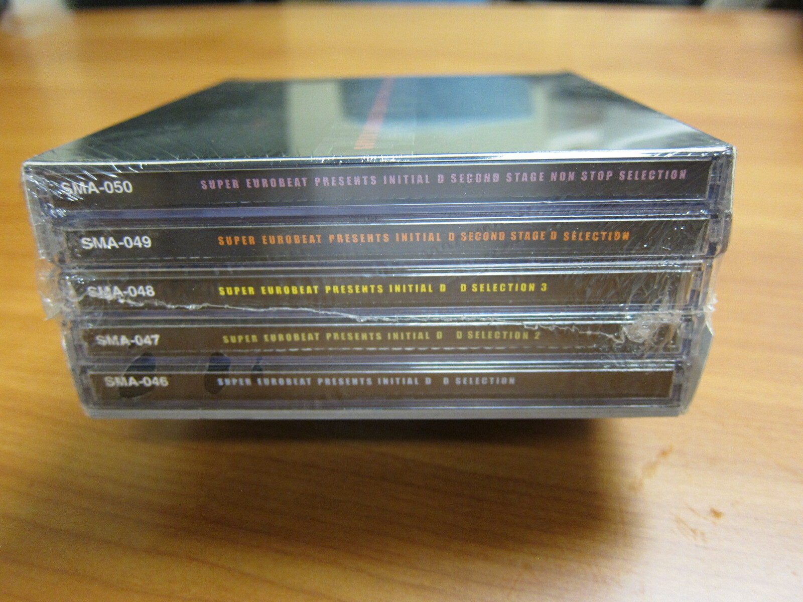 Initial D Millennium Box 5-CD Set Super EuroBeat Soundtrack Music Anime CDs -NEW