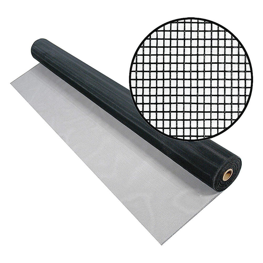 PHIFER 3001020 Screen, Roll, 50 ft L, 5 ft W, Charcoal 38ER50