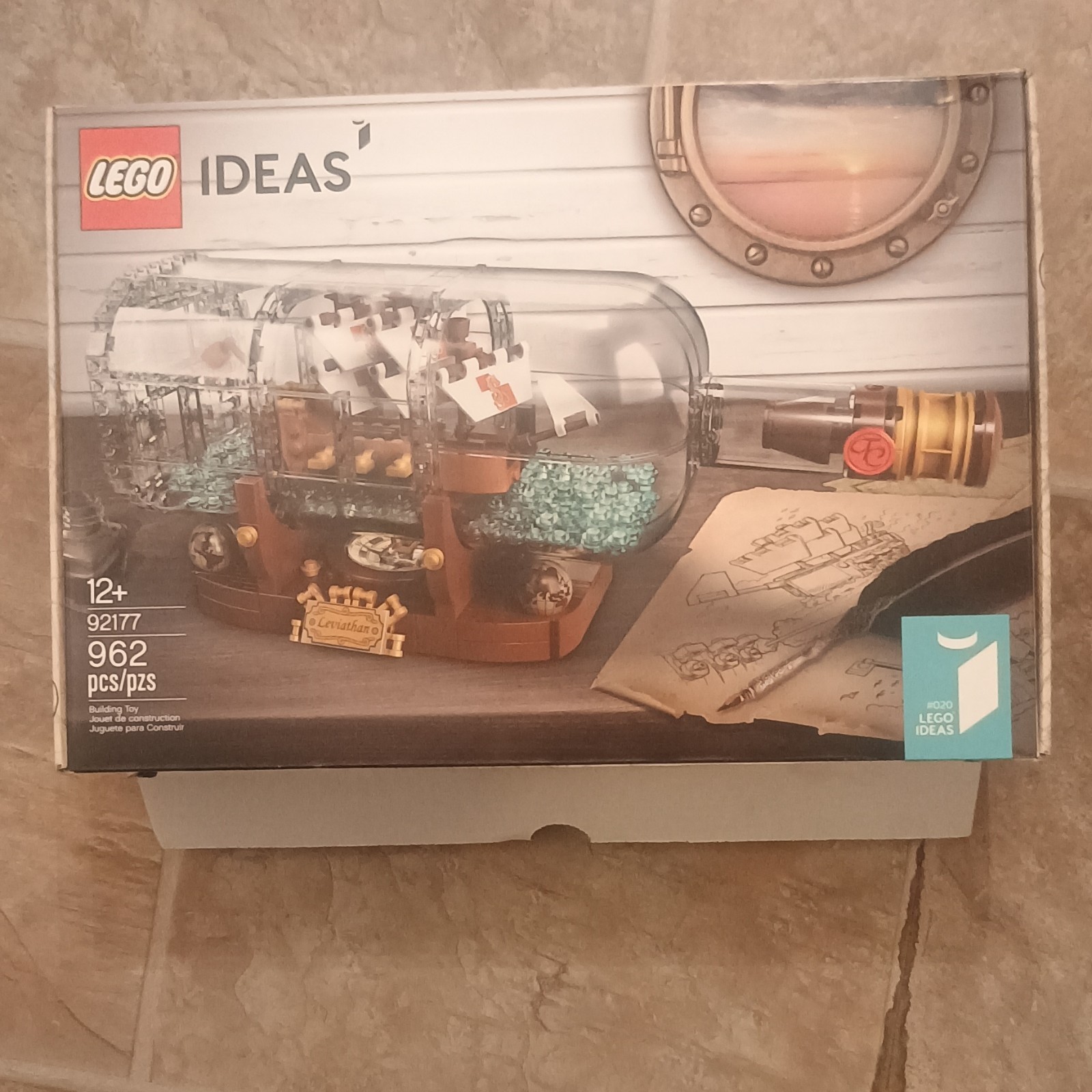 LEGO Ideas: 92177 - Ship in a Bottle - NEW LEGO Ideas: 92177 - Ship in a Bottle - NEW