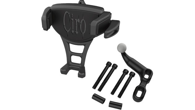 CIRO Gen 2 Constrictor Phone Holder With Offset Perch Mount Black