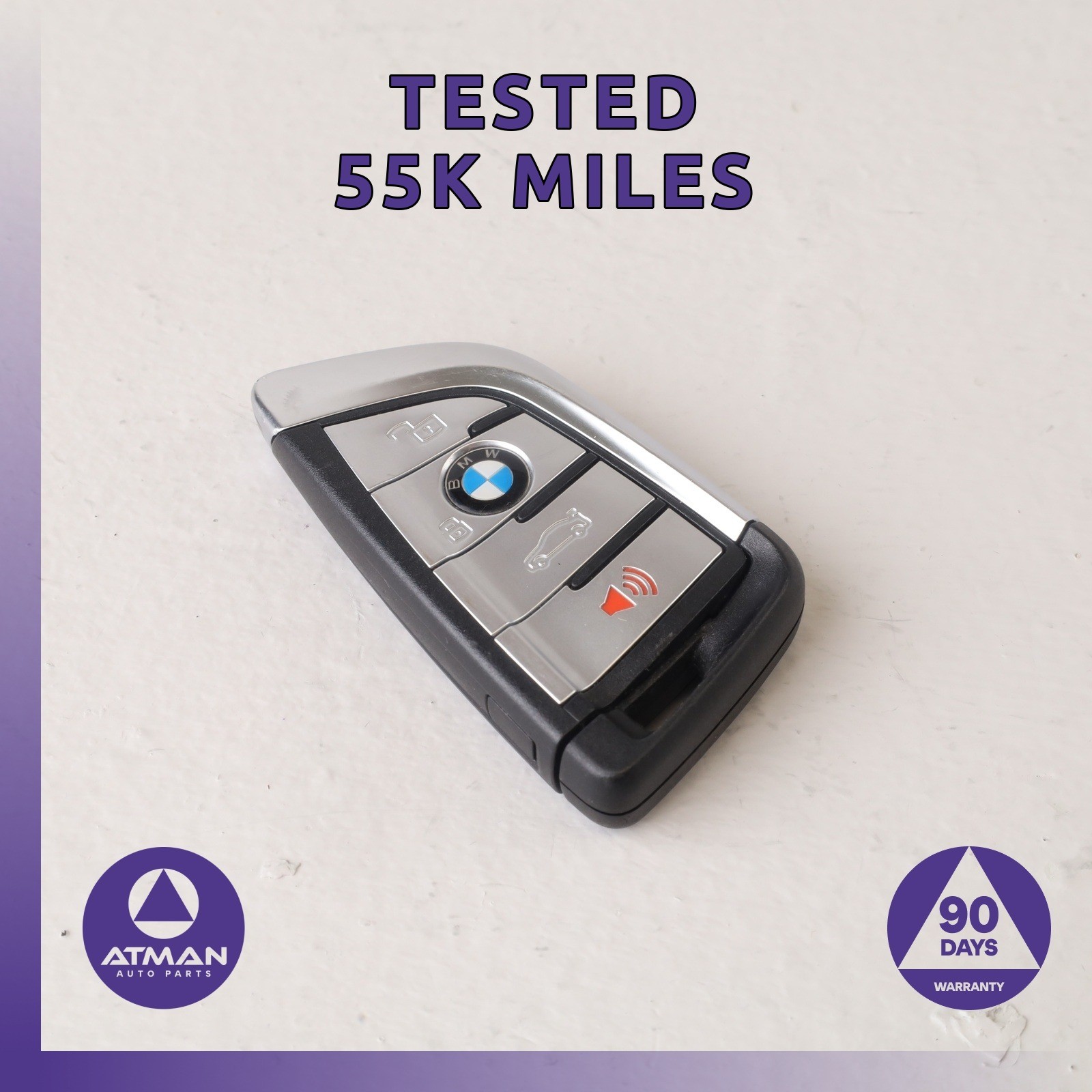 BMW G05 X5 X5M Remote Control Smart Key Fob Transmitter 66125A40679 OEM 55k BMW G05 X5 X5M Remote Control Smart Key Fob Transmitter 66125A40679 OEM 55k