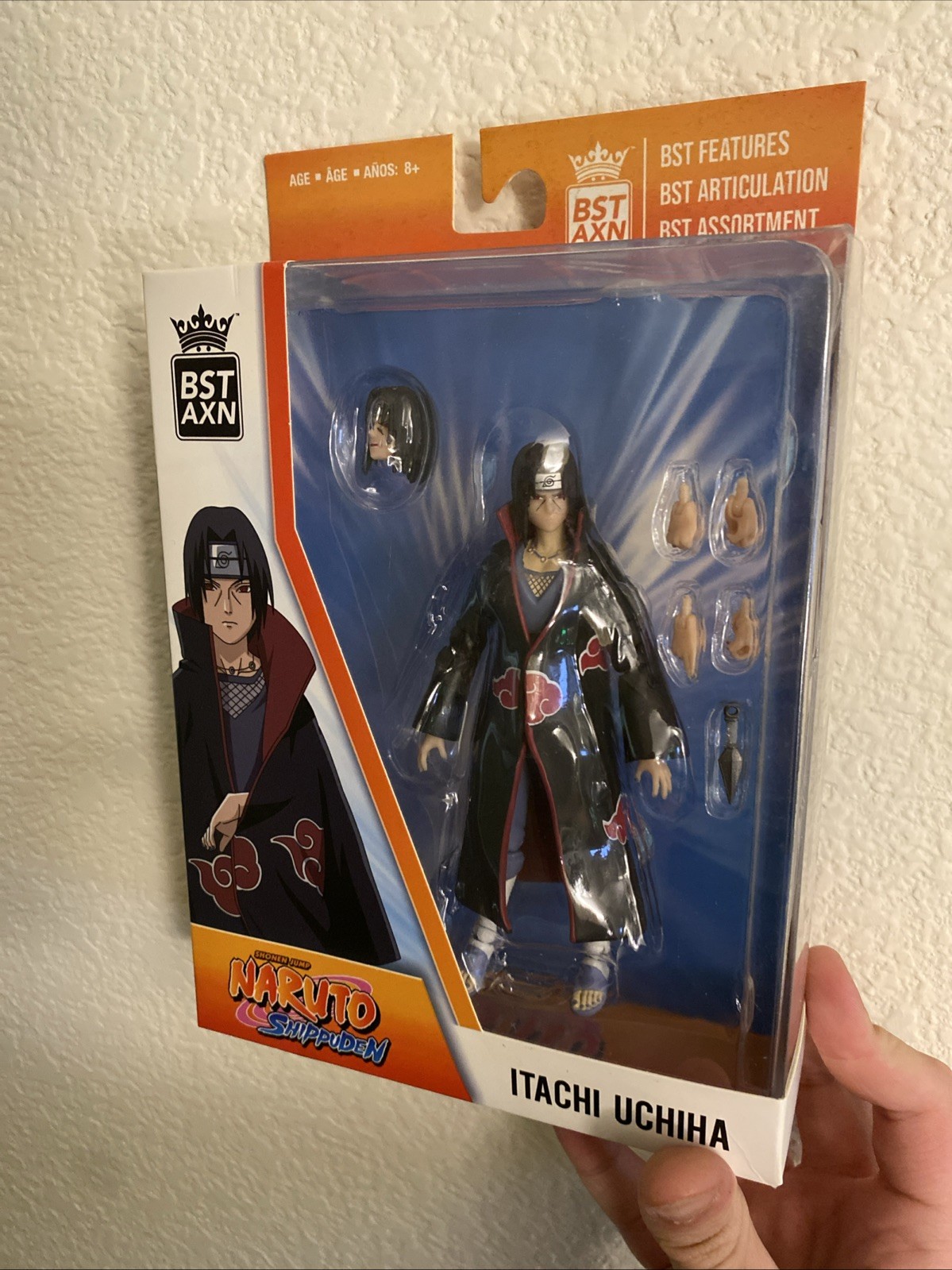 Naruto Shippuden Itachi Uchiha BST AXN 5-Inch Figure NIP Shonen Jump Accessories Naruto Shippuden Itachi Uchiha BST AXN 5-Inch Figure NIP Shonen Jump Accessories