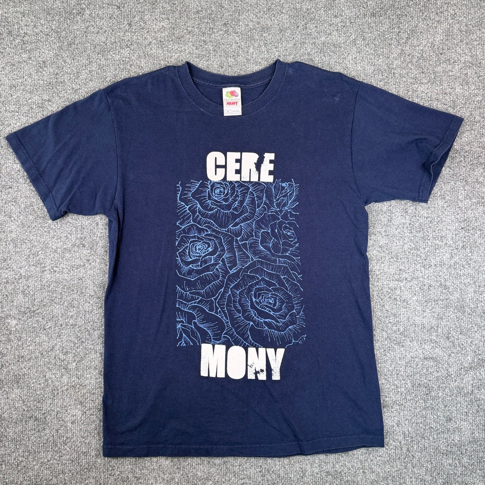 Vintage Ceremony T Shirt Mens M Blue Hardcore Band Spice Skin Like Iron Nails Vintage Ceremony T Shirt Mens M Blue Hardcore Band Spice Skin Like Iron Nails