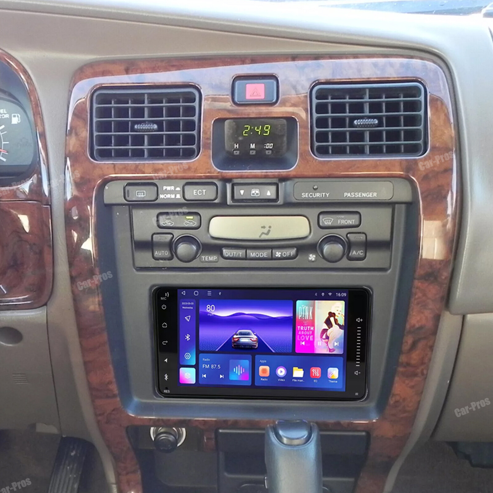For 1996-2002 Toyota 4runner Apple Carplay Car Stereo Radio Android 13 GPS Navi