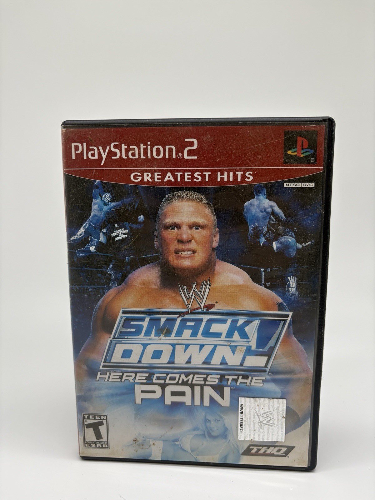 THQ WWE SmackDown Here Comes the Pain PS2 Tested THQ WWE SmackDown Here Comes the Pain PS2 Tested