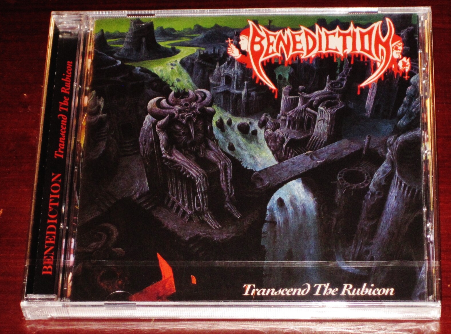 Benediction Transcend The Rubicon CD 2022 Reissue Back On Black UK BOBV836CD NEW