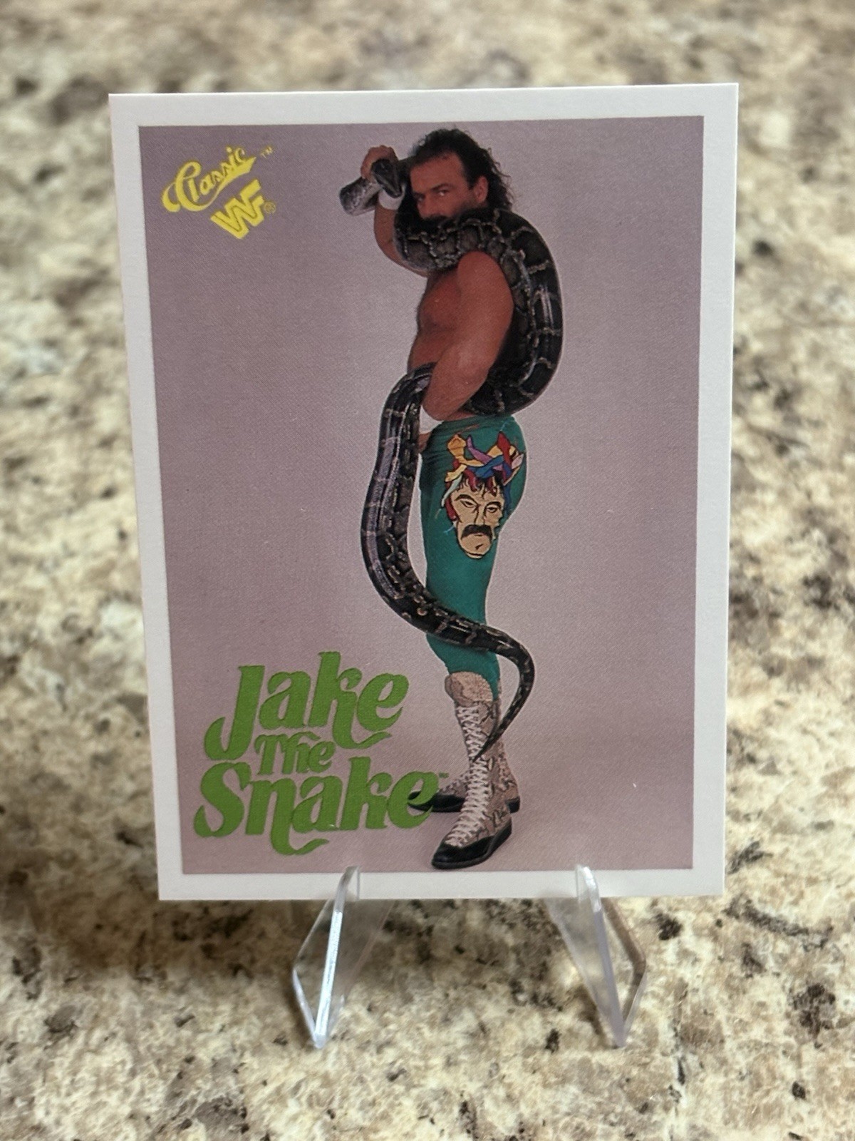 1990 Classic WWF #7 Jake \ 1990 Classic WWF #7 Jake \