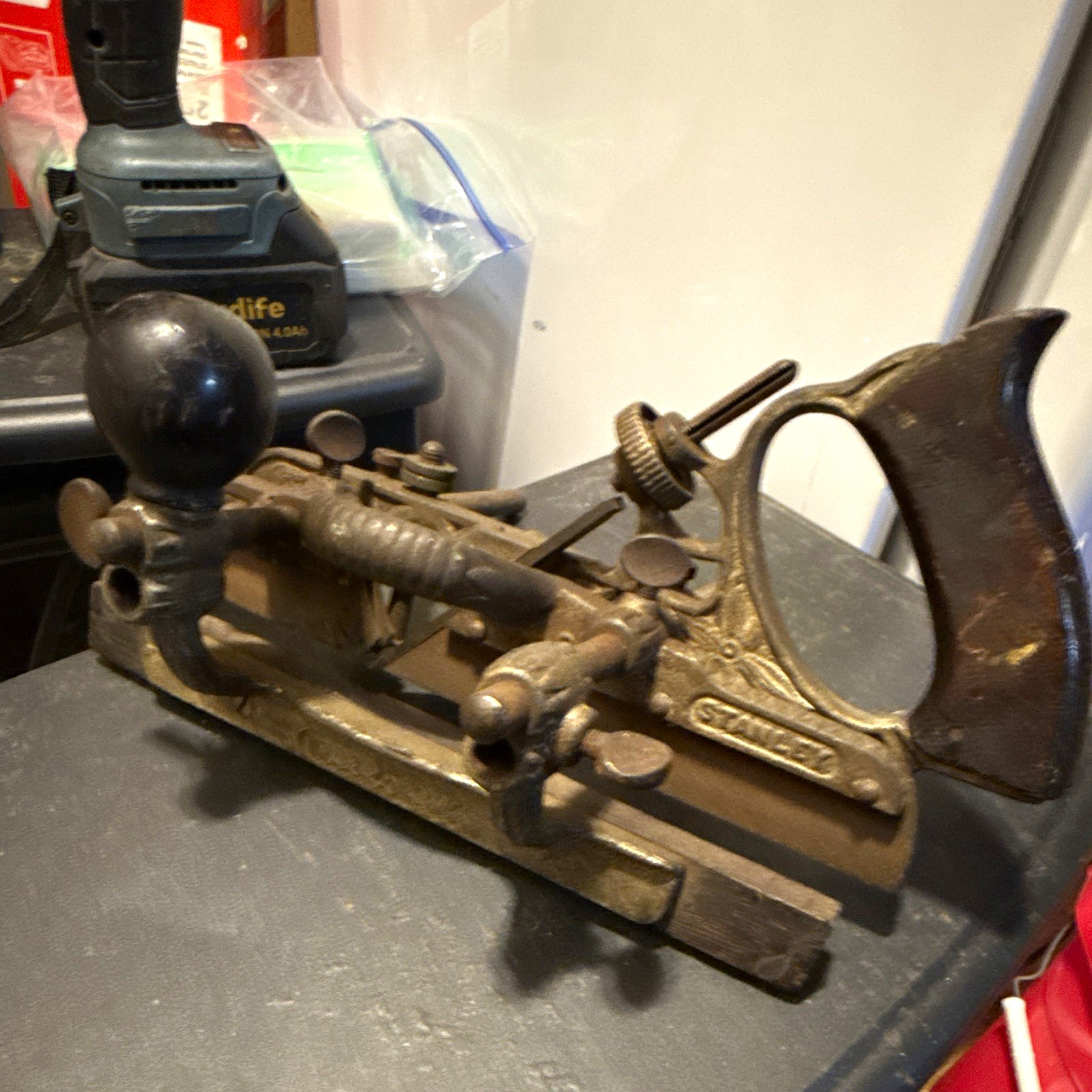 Stanley Vintage Original Combination Plane Hand Tool for Woodworking Stanley Vintage Original Combination Plane Hand Tool for Woodworking