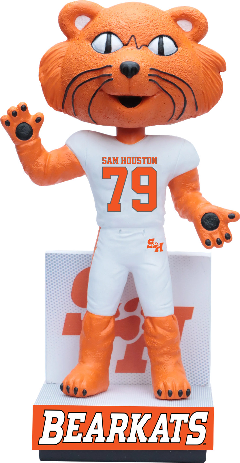Sammy Bearkat Sam Houston State Bearkats Mascot Bobblehead NCAA College Sammy Bearkat Sam Houston State Bearkats Mascot Bobblehead NCAA College