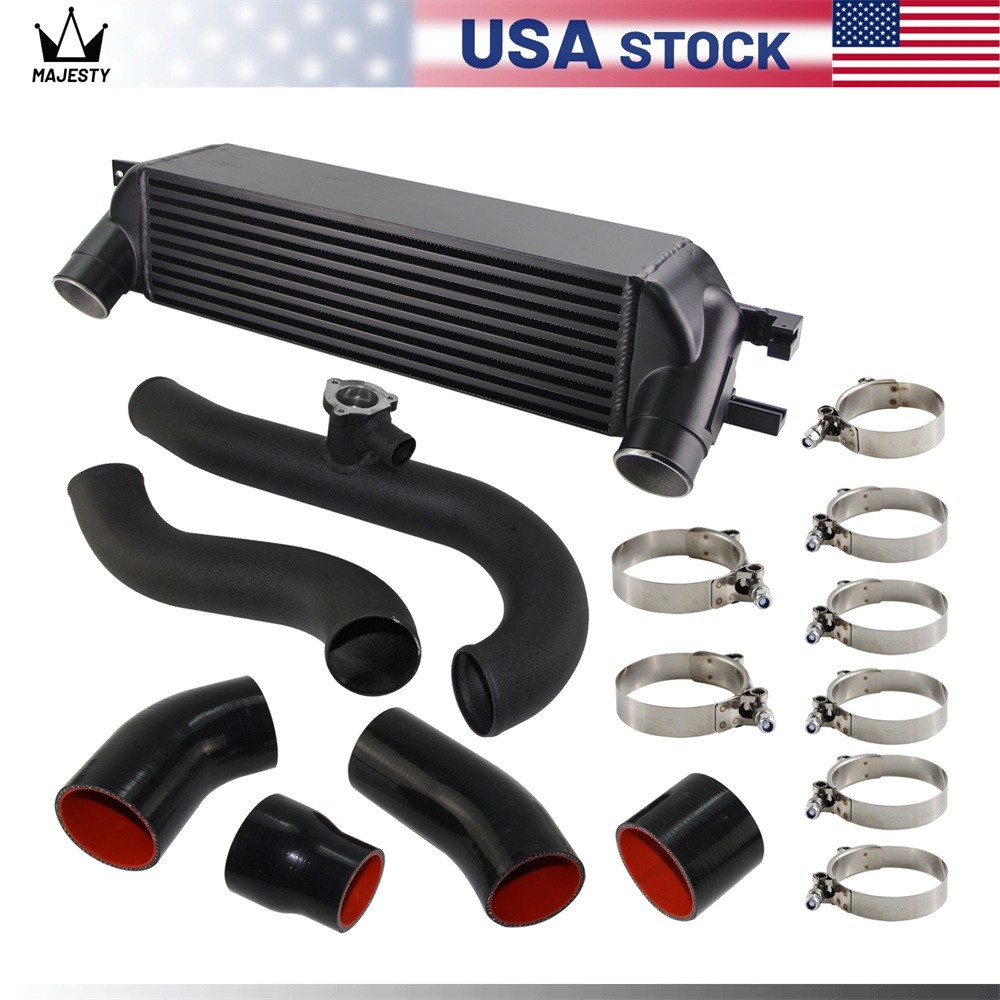 Performance Intercooler Kit for 2015-2022 Ford Mustang Ecoboost 2.3L Black