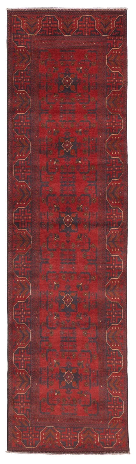 Vintage Hand-knotted Runner Rug 2\'6\