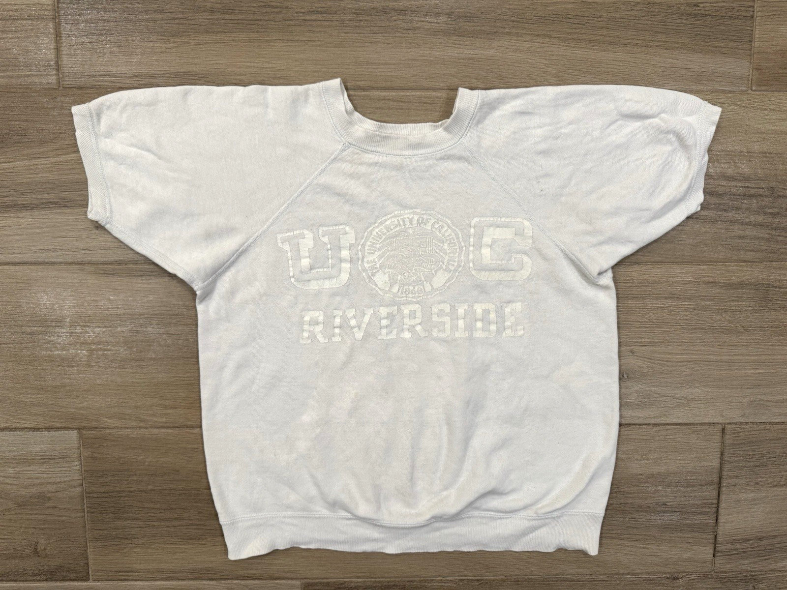 Vintage UC Riverside Women\'s Sweatshirt SMALL/MEDIUM Cropped 80s 90s USA College