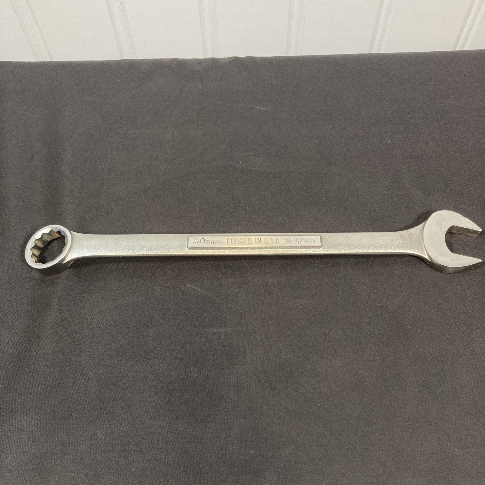 Vintage Craftsman 30mm Combination Wrench 42935 -VA- Made in USA USA Vintage Craftsman 30mm Combination Wrench 42935 -VA- Made in USA USA