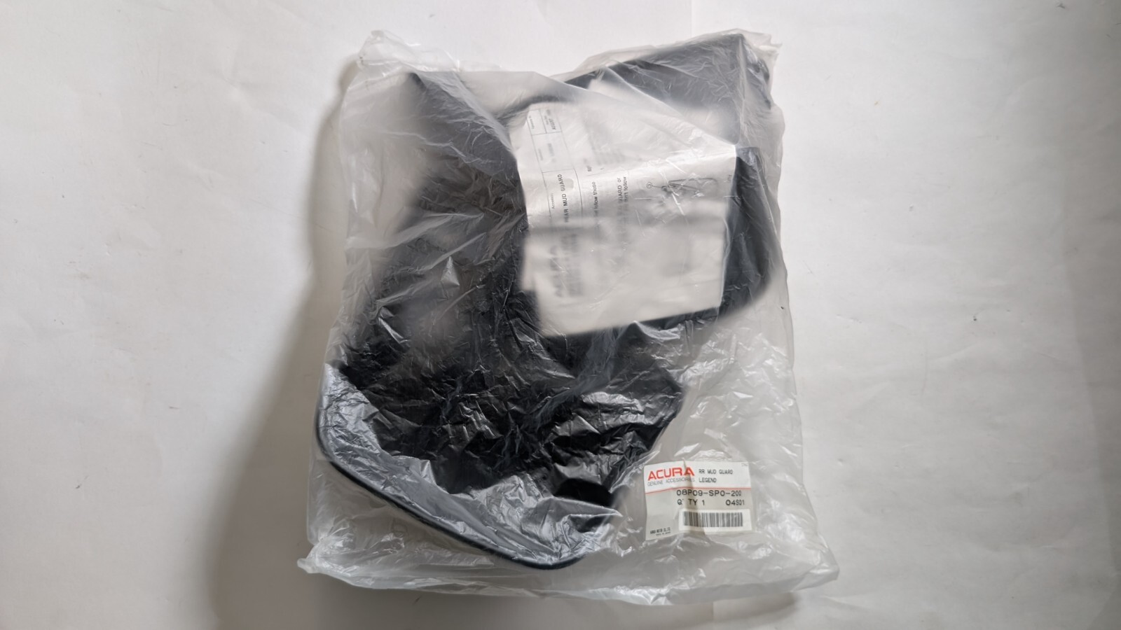 1991-1995 Acura Legend Sedan USDM Factory OEM REAR Mud Splash Guards Set NEW OEM 1991-1995 Acura Legend Sedan USDM Factory OEM REAR Mud Splash Guards Set NEW OEM