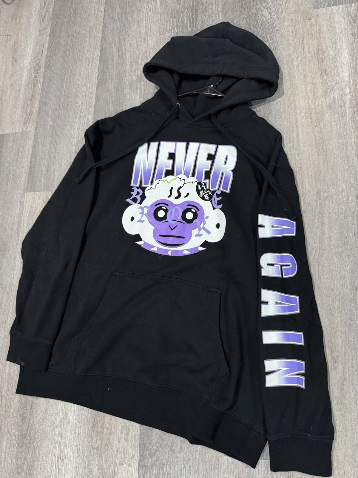 NBA Youngboy official merch never broke again pullover hoodie XL rap hip hop NBA Youngboy official merch never broke again pullover hoodie XL rap hip hop