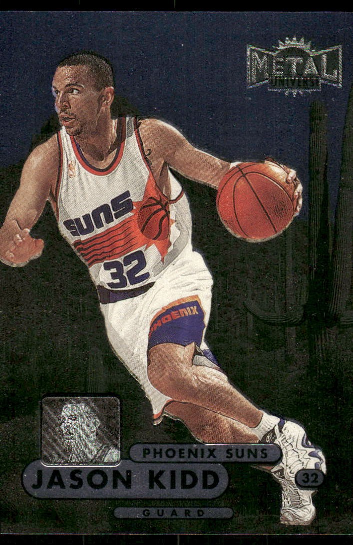 1997-98 Metal Universe Jason Kidd #47 Phoenix Suns