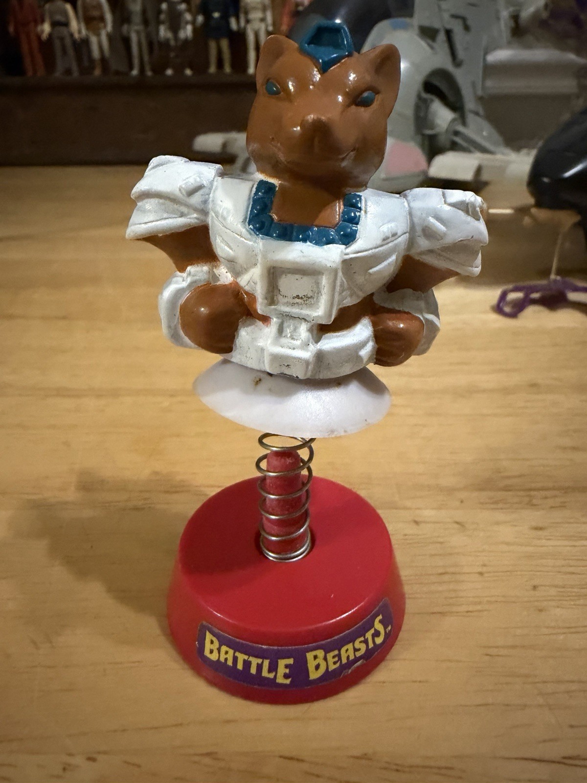 VINTAGE 1987 Battle Beast Sly Fox Jump Up Figure EXTREMELY RARE GRAIL Hasbro
