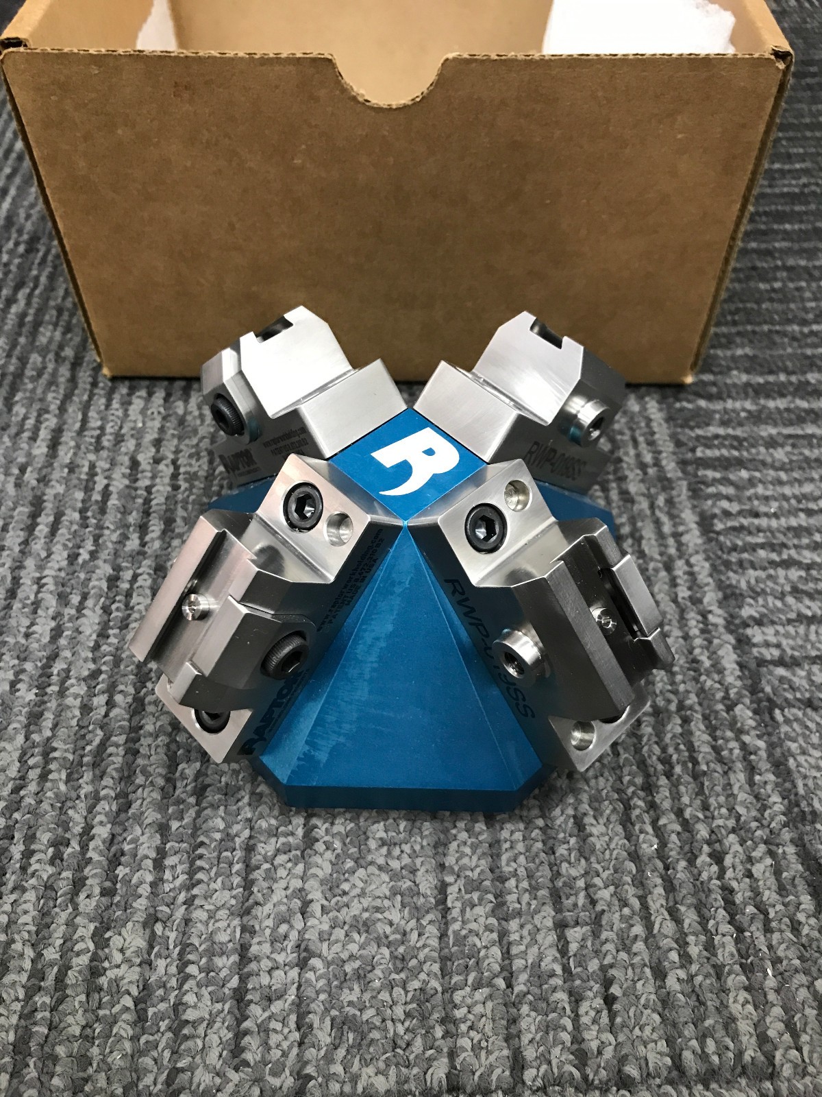 Raptor RWP-019-4X45T, Pyramidal, 45 Degree Workholding Fixture