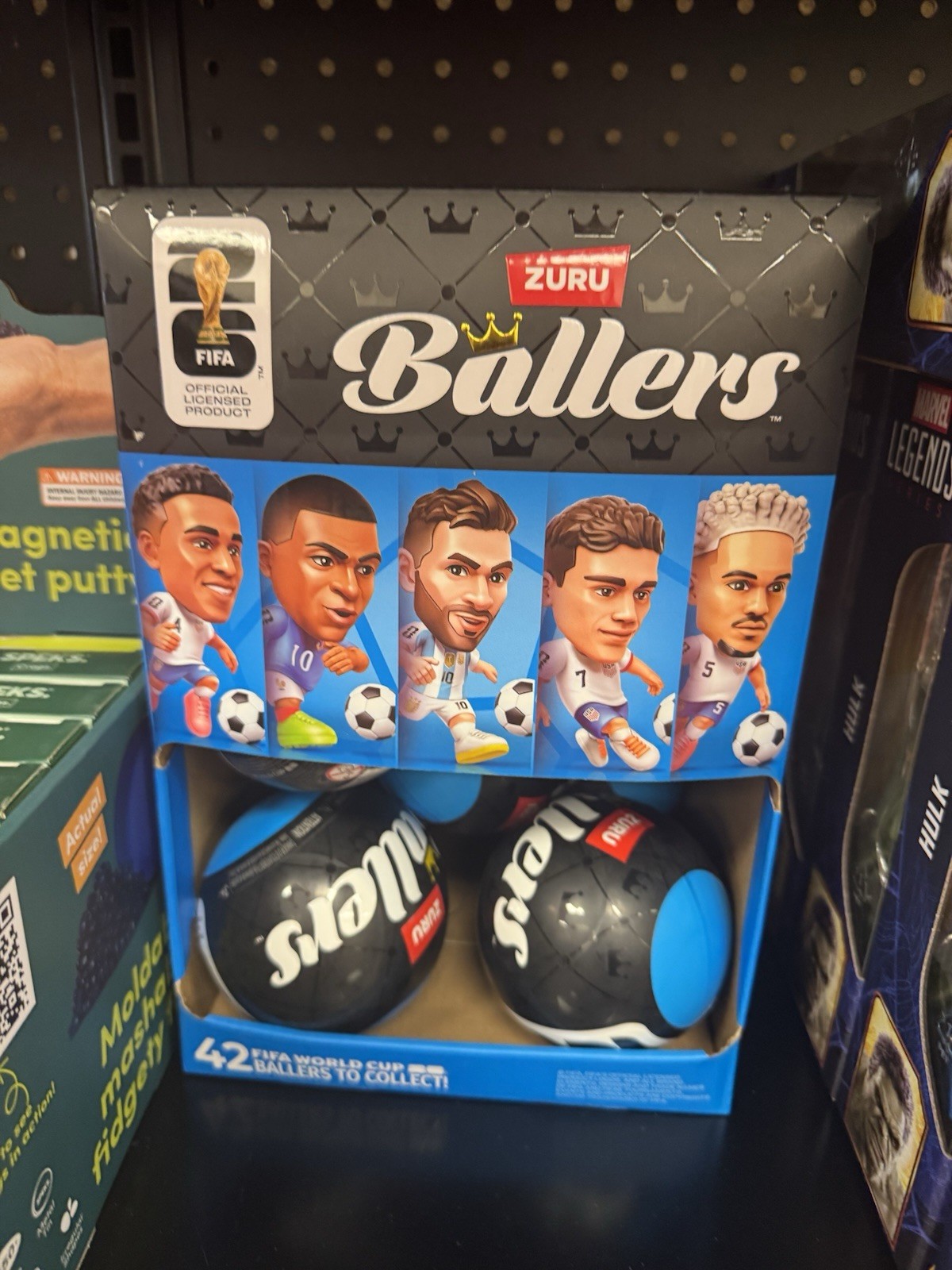 FIFA World Cup 2026™ Ballers Series 1 2 Pack by ZURU - Official Licensed Product