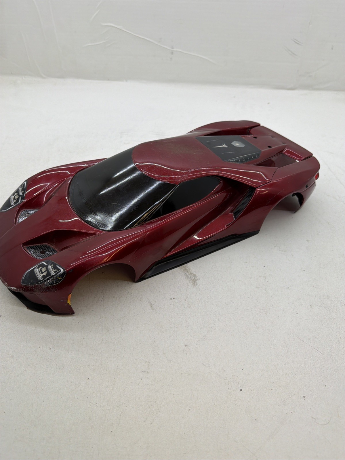Used/Read: RARE FORD GT Traxxas 4-Tec 2.0 1/10 4wd Touring Car Body RED Used/Read: RARE FORD GT Traxxas 4-Tec 2.0 1/10 4wd Touring Car Body RED