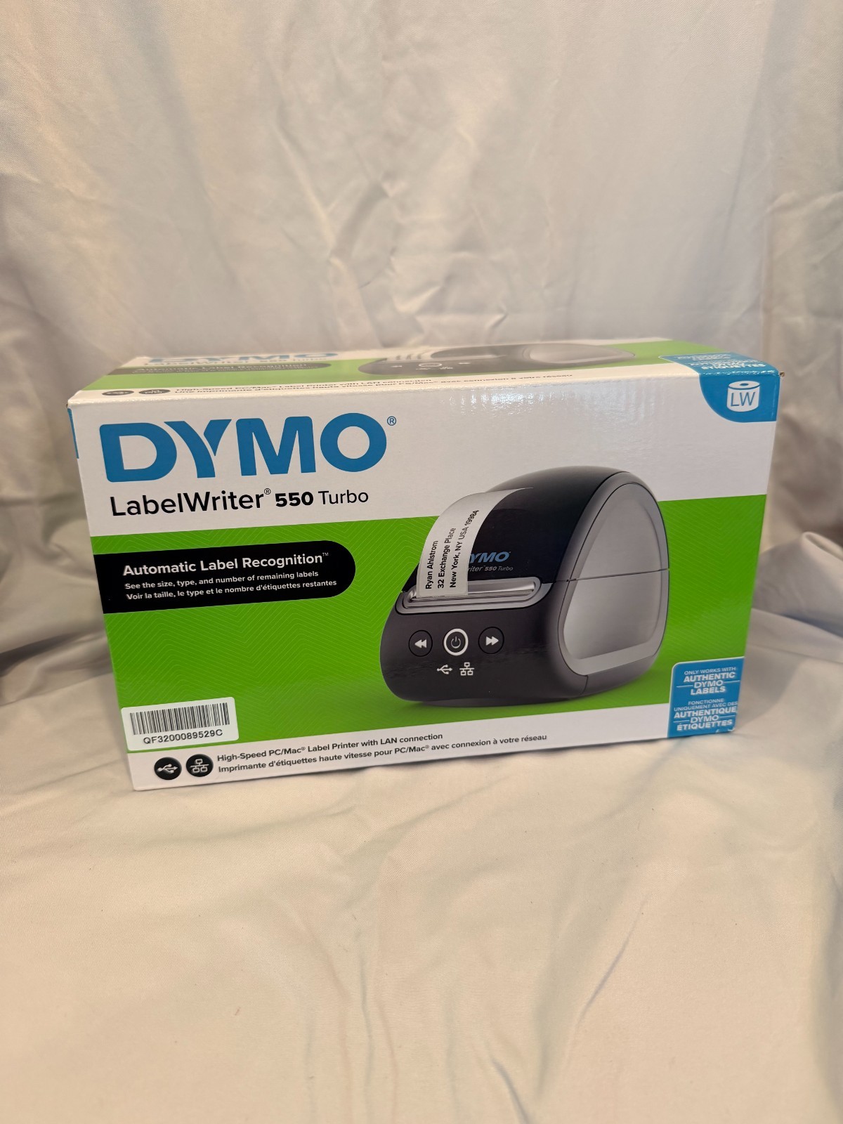 New Dymo LabelWriter 550 Turbo Label Printer - Sealed Box