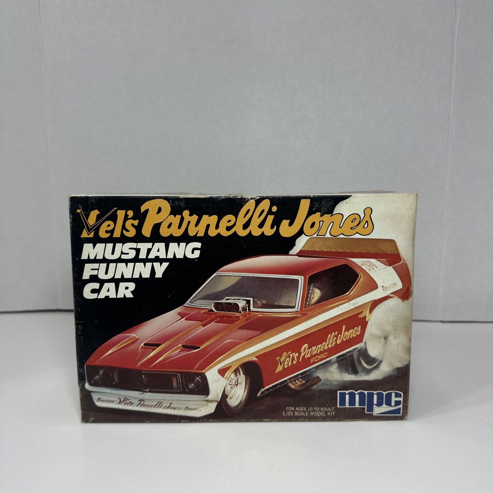MPC 2711 PARNELLI JONES VELS MUSTANG FUNNY CAR 1/25 VINTAGE MODEL KIT NEW RARE
