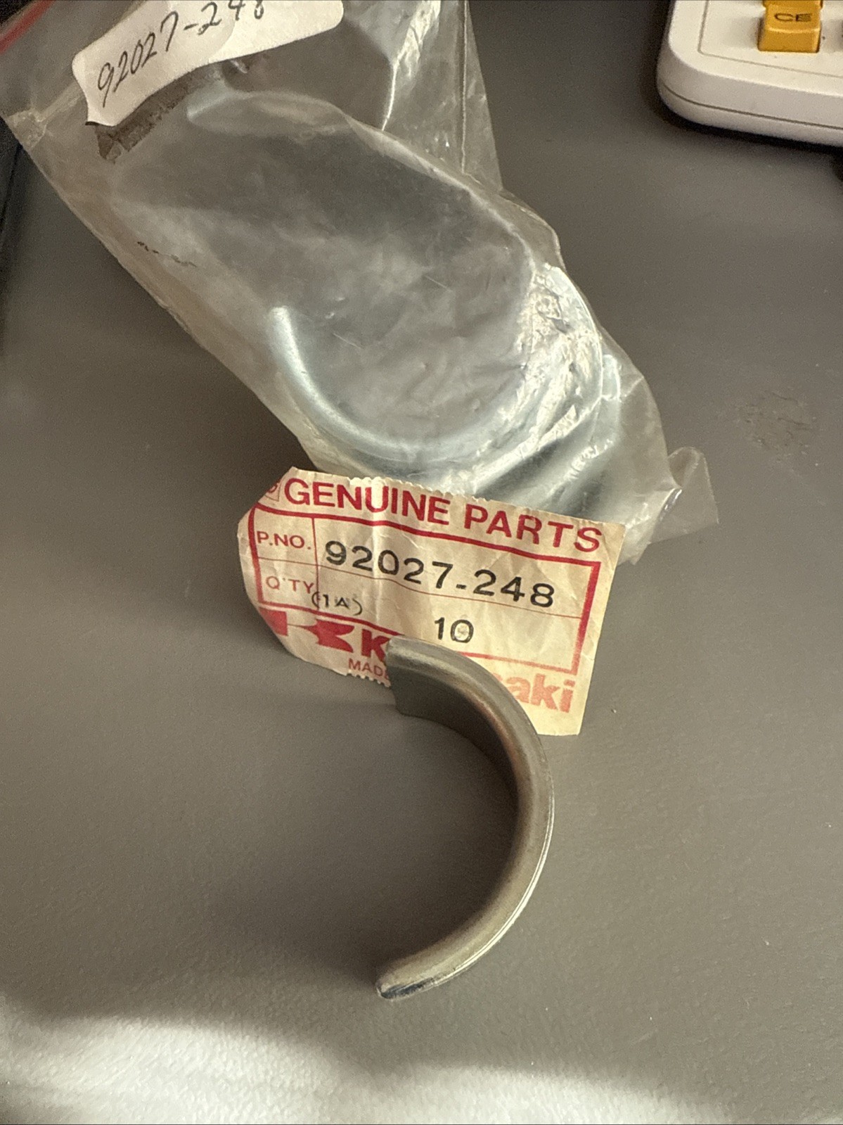 NOS Kawasaki KZ750 KZ 750 1976-1979 Genuine OEM Exhaust Pipe Collar 92027-248 NOS Kawasaki KZ750 KZ 750 1976-1979 Genuine OEM Exhaust Pipe Collar 92027-248