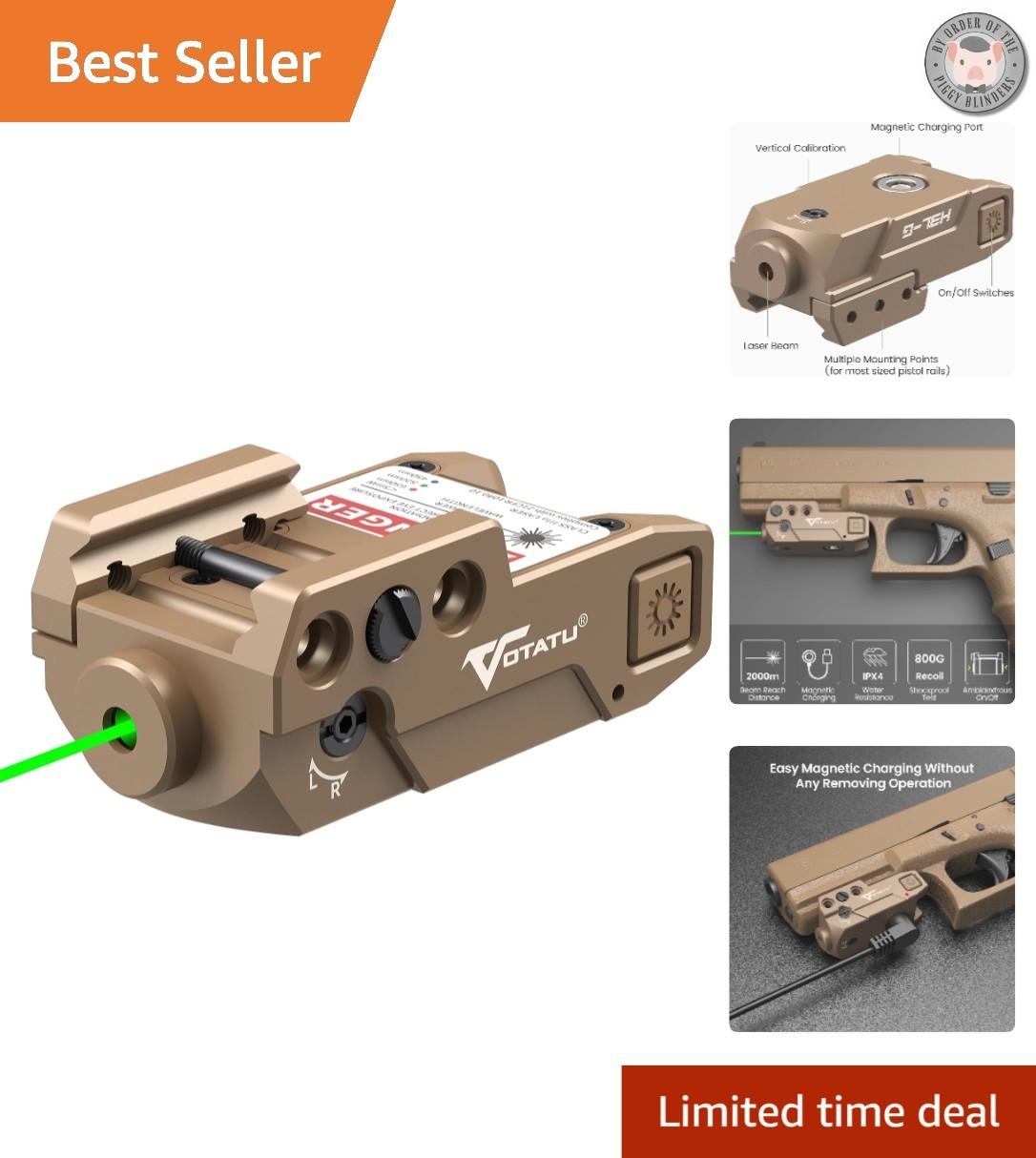 Best Ultra Lightweight Green Laser Sight for Concealed Carry and Rapid Targeting