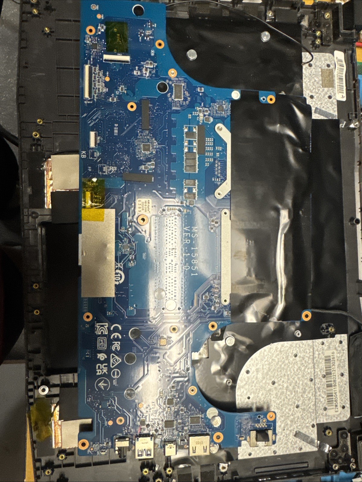 i712650H RTX 4060 Motherboard MS15851 for MSI Katana 15 B12VFK814US FOR G2U i712650H RTX 4060 Motherboard MS15851 for MSI Katana 15 B12VFK814US FOR G2U