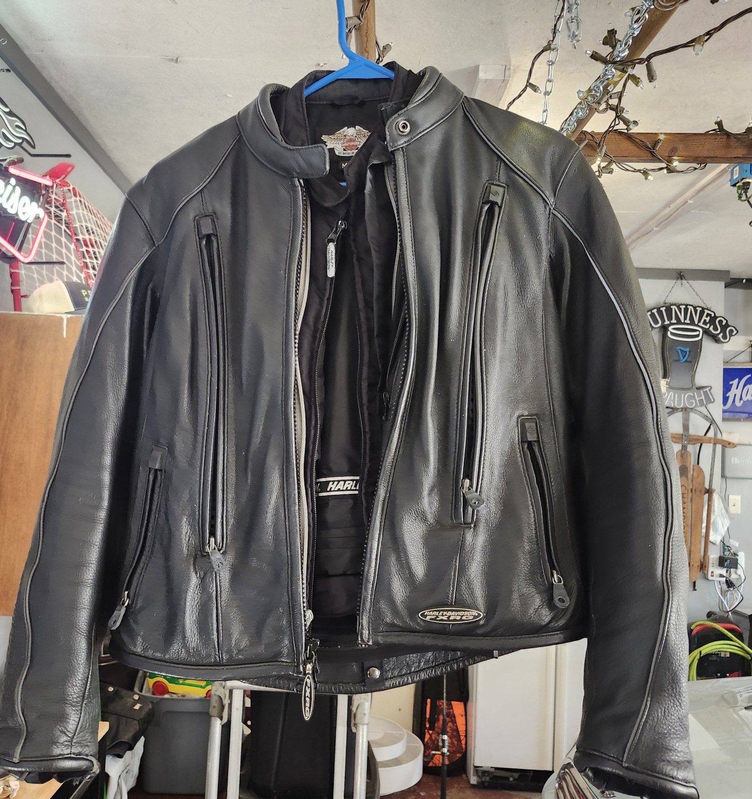 Harley-Davidson Women’s Black Leather Jacket X-850 Size M (8-10) Harley-Davidson Women’s Black Leather Jacket X-850 Size M (8-10)