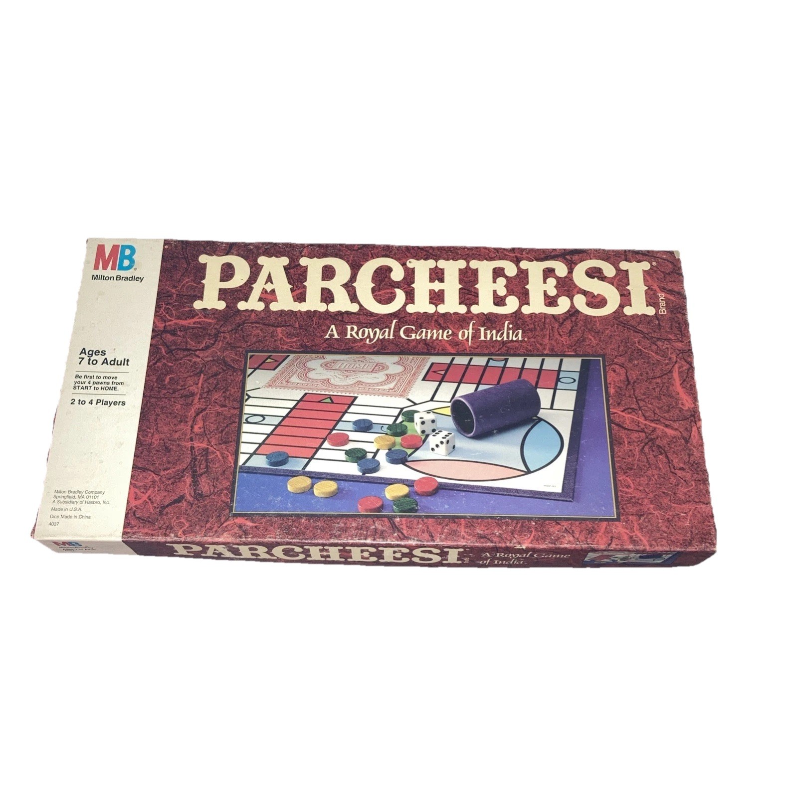 Milton Bradley Parcheesi Board Game 2-4 Players (4037) Milton Bradley Parcheesi Board Game 2-4 Players (4037)