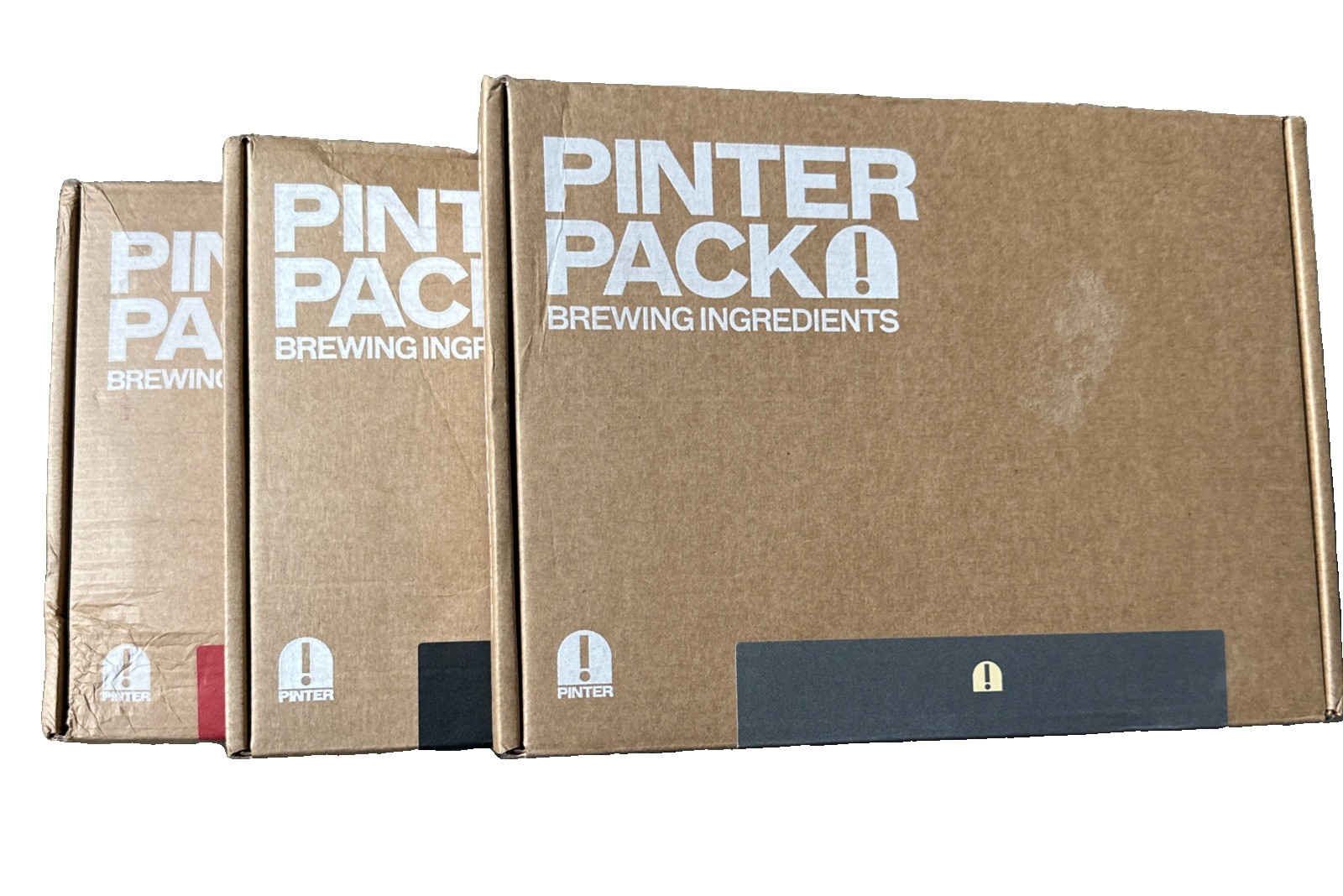 💪Pinter Pack Home Beer Brewing Refill Kit Bundle 3 Pk Stout,lager,British