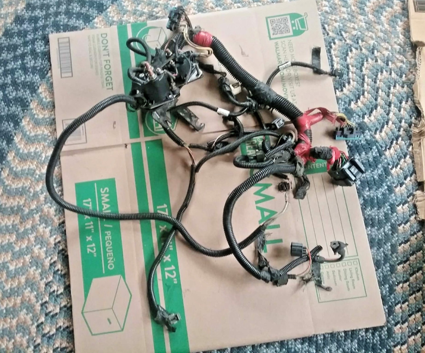 1999 2000 Ford F250 F350 7.3L6 speed manual Diesel Engine Bay Wiring Harness 1999 2000 Ford F250 F350 7.3L6 speed manual Diesel Engine Bay Wiring Harness
