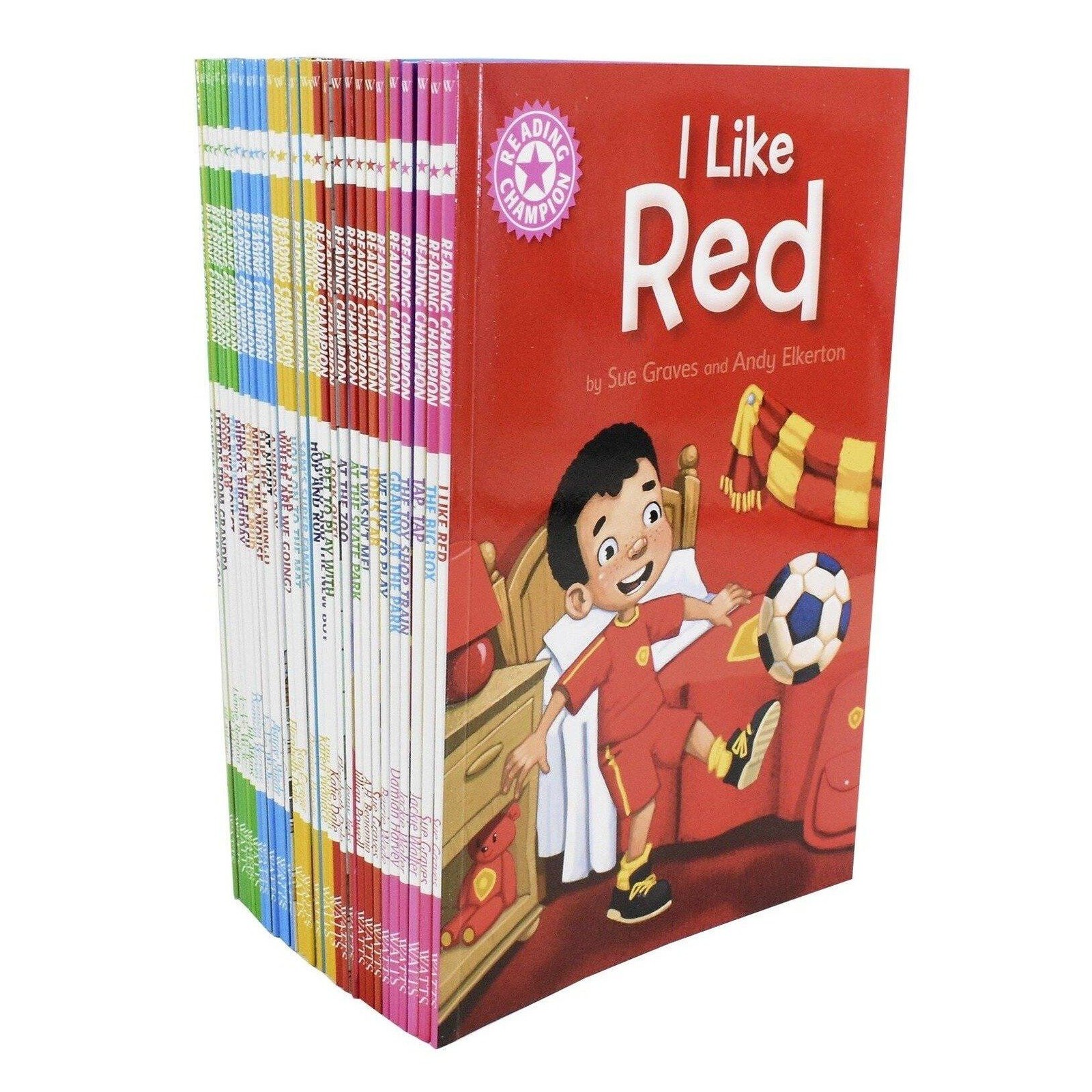 Reading Champions for New Readers 30 Books Set Level 1 to 5 -Ages 0-5- Paperback
