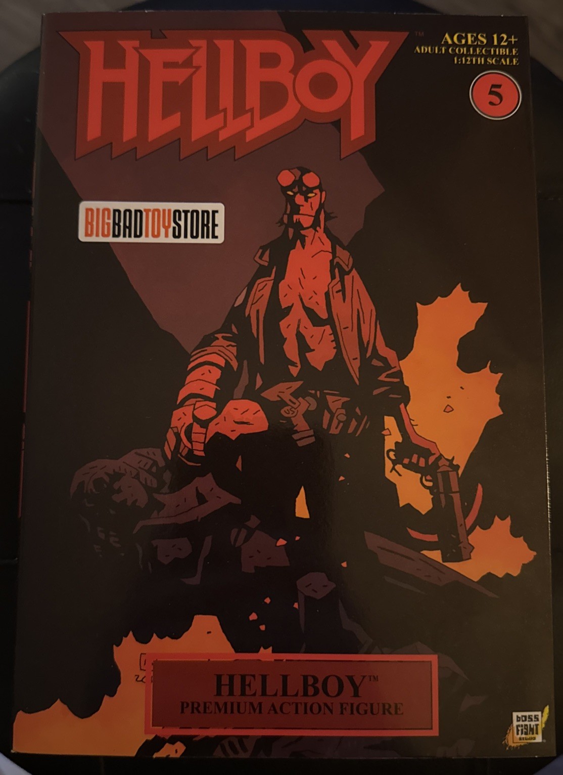 Hellboy 1:12 Figure Wave 1 (Box Full of Evil) Boss Fight Studio In Hand RTS Hellboy 1:12 Figure Wave 1 (Box Full of Evil) Boss Fight Studio In Hand RTS