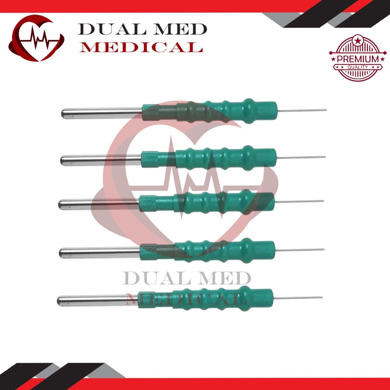 5 Pcs Bonart GT5 Heavy Wire Green Tips DENTAL Electrode for ART-E1