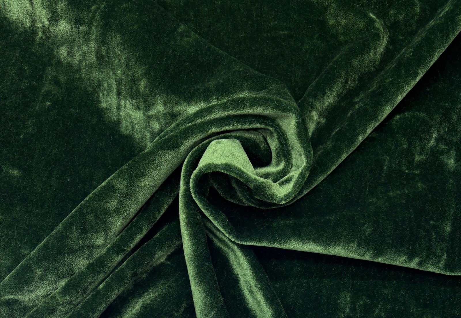 DESIGNER MOHAIR HEIRLOOM GREEN WOOL VELVET PILLOW FABRIC REM 29\