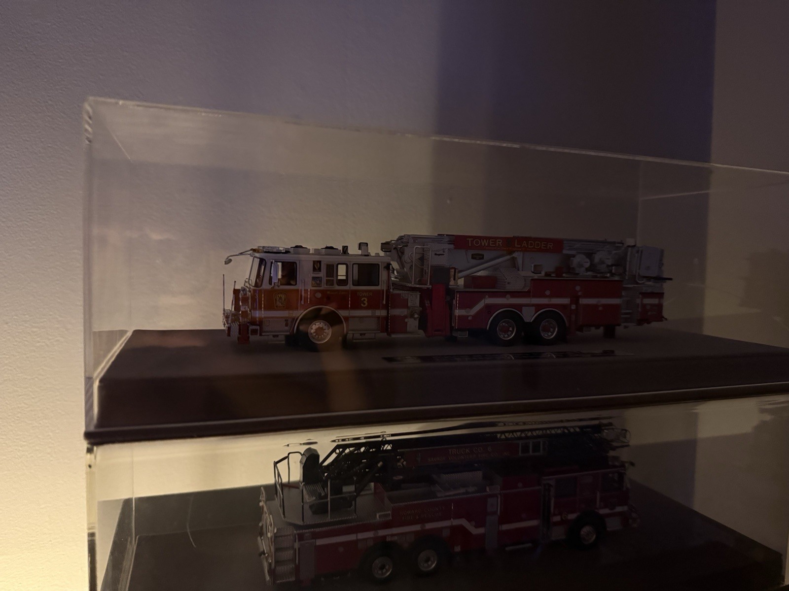 1/50 Scale Fire Replicas 1/50 DCFD Tower 3 Fire Replicas *read Description*