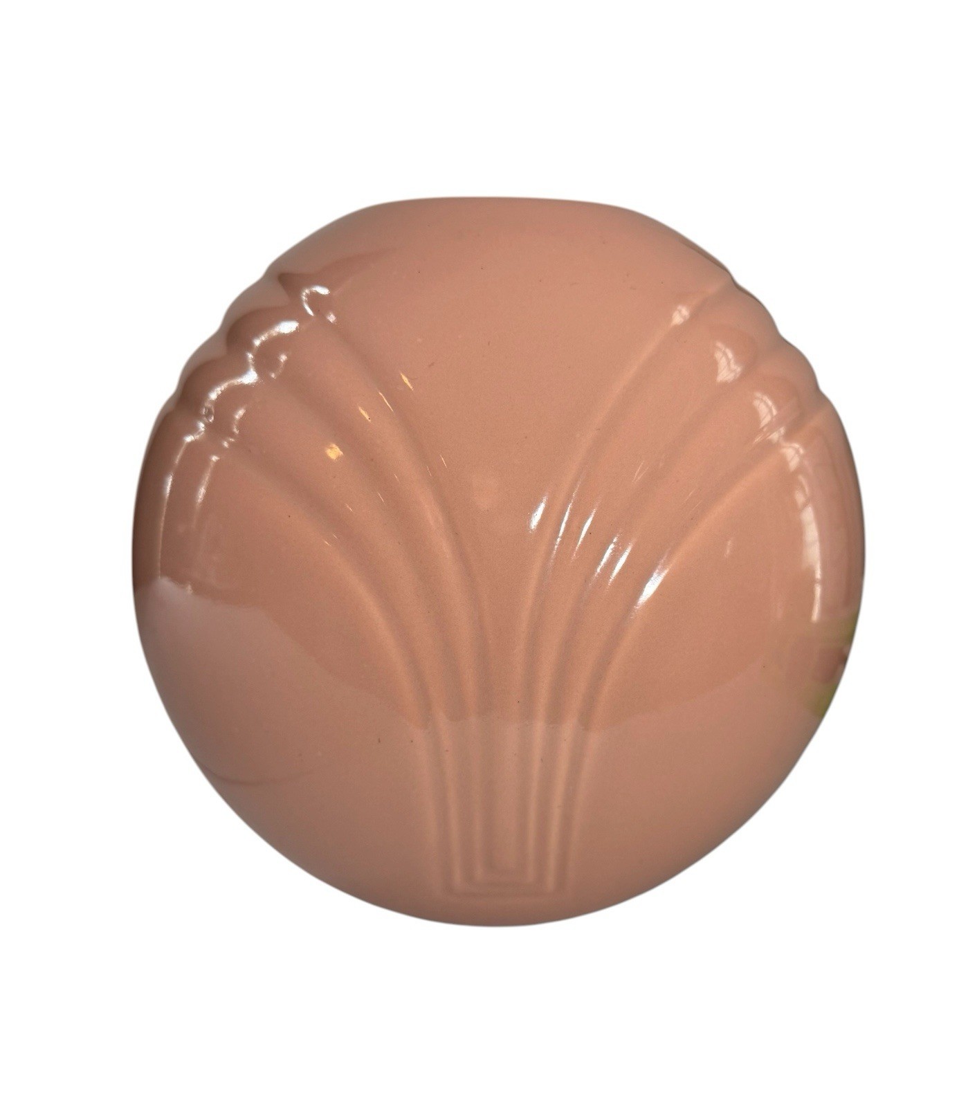 Vtg Haeger Art Deco Pottery Vase 4387 With Sticker Mauve Pink 1980’s Vtg Haeger Art Deco Pottery Vase 4387 With Sticker Mauve Pink 1980’s