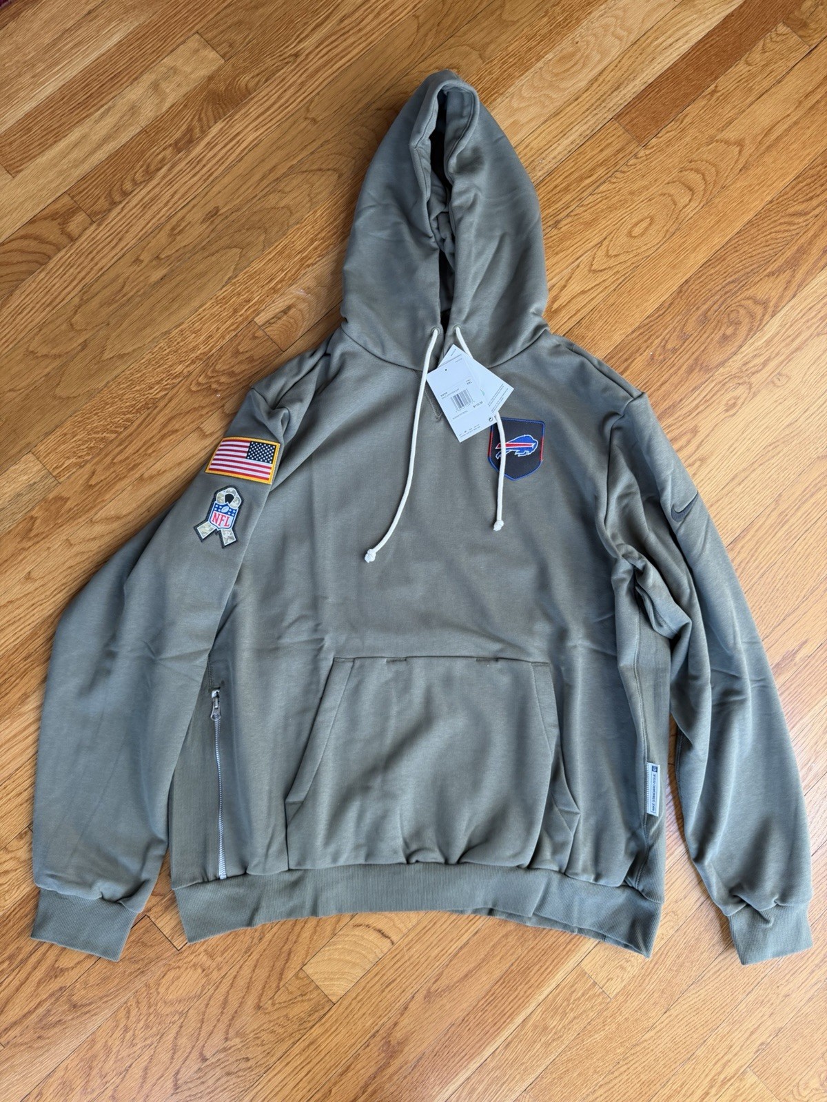 Nike AUTHENTIC Buffalo Bills Salute to Service Standard Issue Hoodie 2025 Nike AUTHENTIC Buffalo Bills Salute to Service Standard Issue Hoodie 2025
