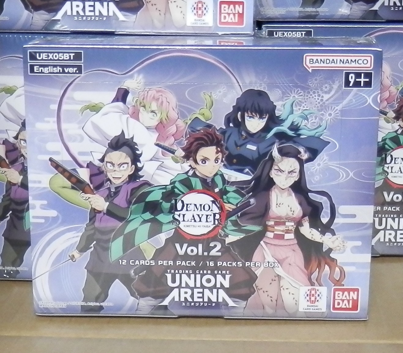Union Arena Demon Slayer Vol 2 Booster Box  (factory sealed)